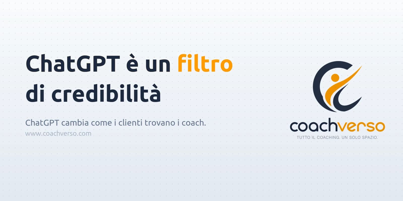 Come farsi trovare su ChatGPT come coach: la guida pratica 2026