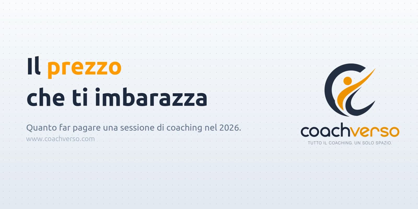 Tariffe coaching 2026: il prezzo giusto senza sensi di colpa